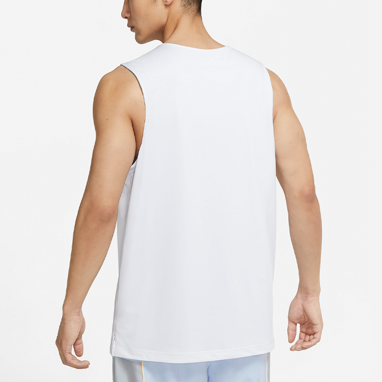 Мужская майка Nike Standard Issue (светло-синяя) — фото 9