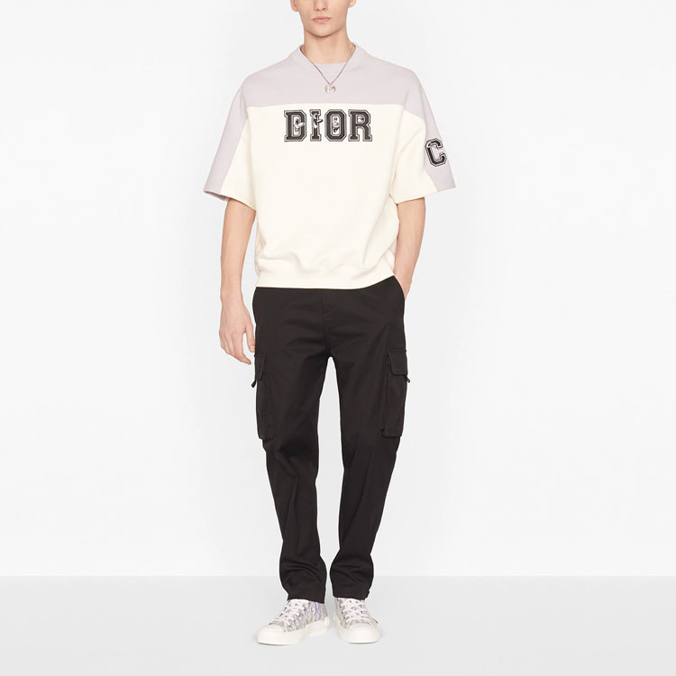 Мужская футболка Dior T (разноцветная) — фото 5