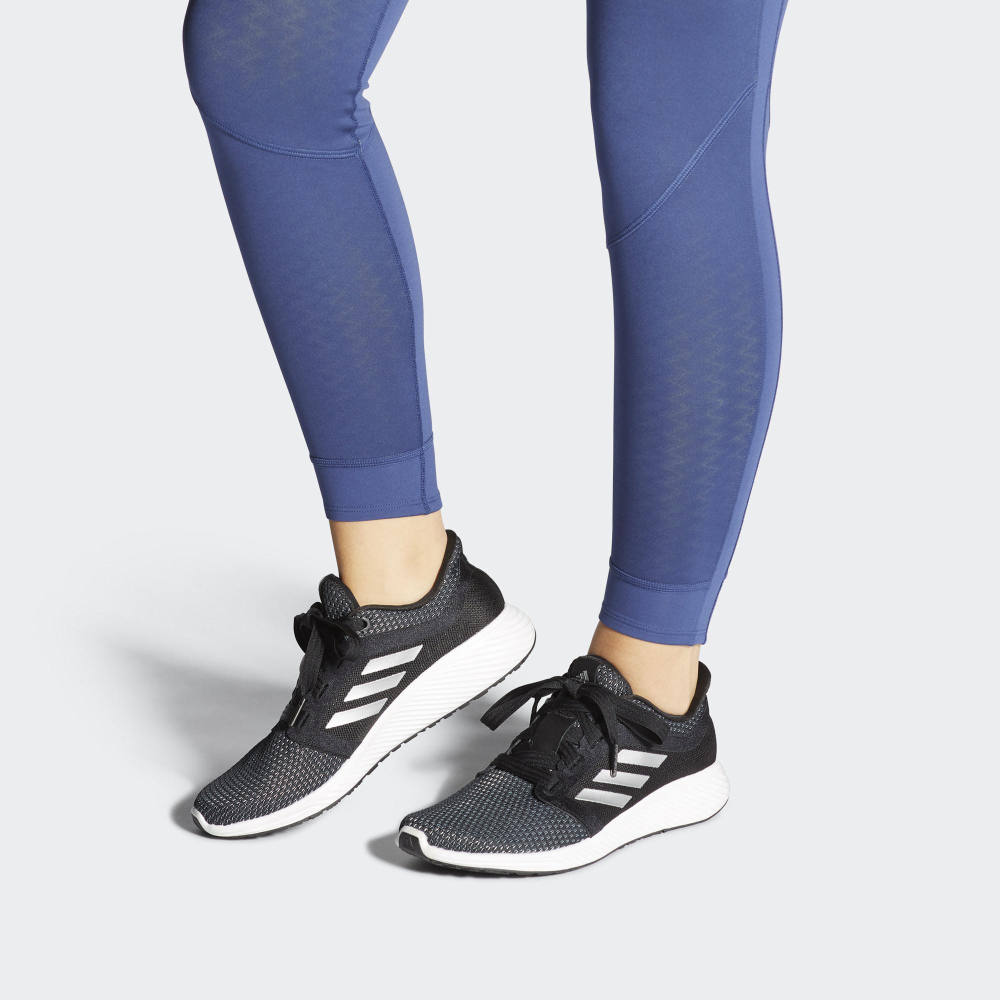 Женские кроссовки adidas Edge Lux 3 (белый / черный) — Белый / чёрный — фото 7