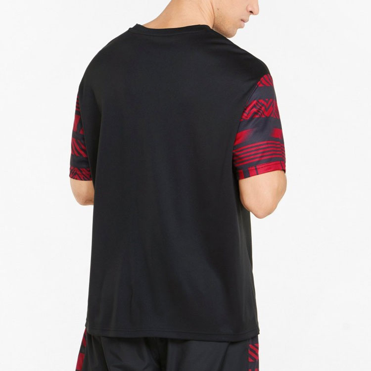 PUMA Soccer Jerseys Men’s Black Moderate Straight Fit