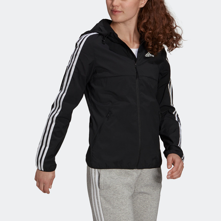 Женские куртка adidas Windbreaker (черные) — фото 3