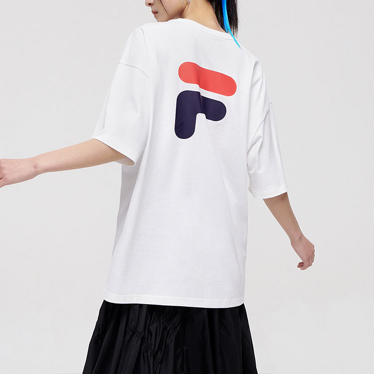 Футболка Fila FUSION (белая) — фото 5