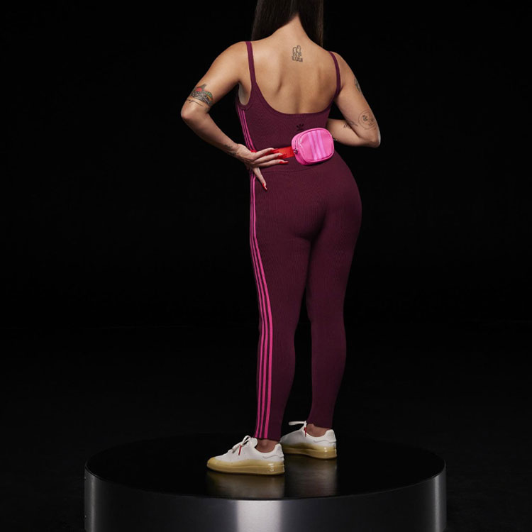 Adidas Ivy Park Knit Pants Cherry Wood