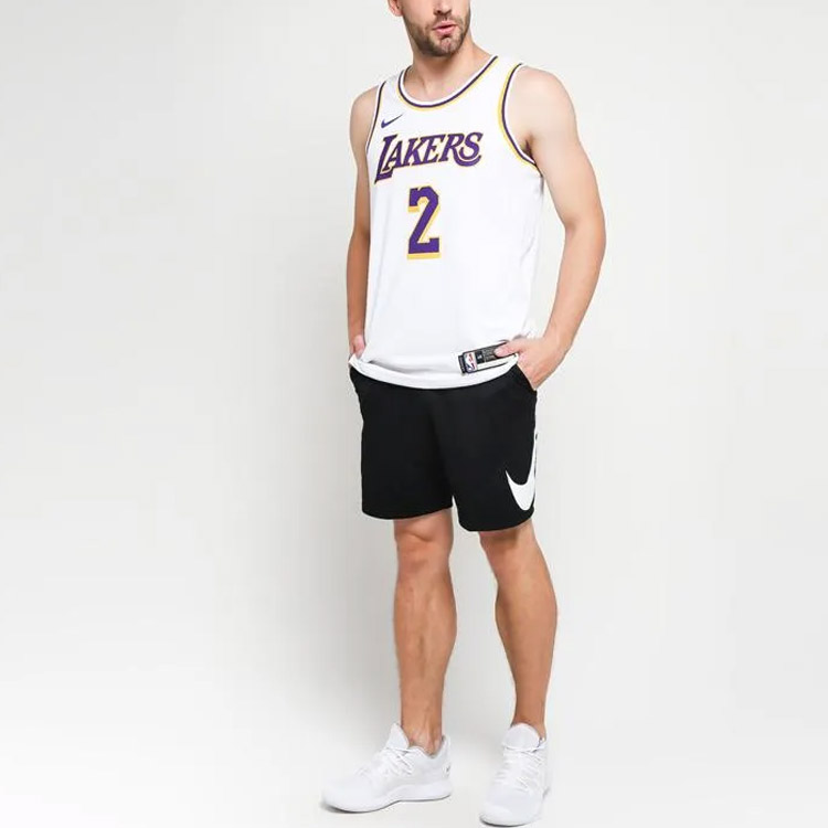 Мужская майка Nike NBA SW 2 (белая) — фото 3