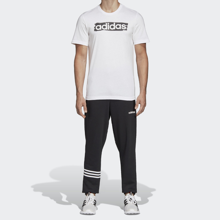 Мужские штаны adidas E Mo T Pnt Ft (черные) — фото 4