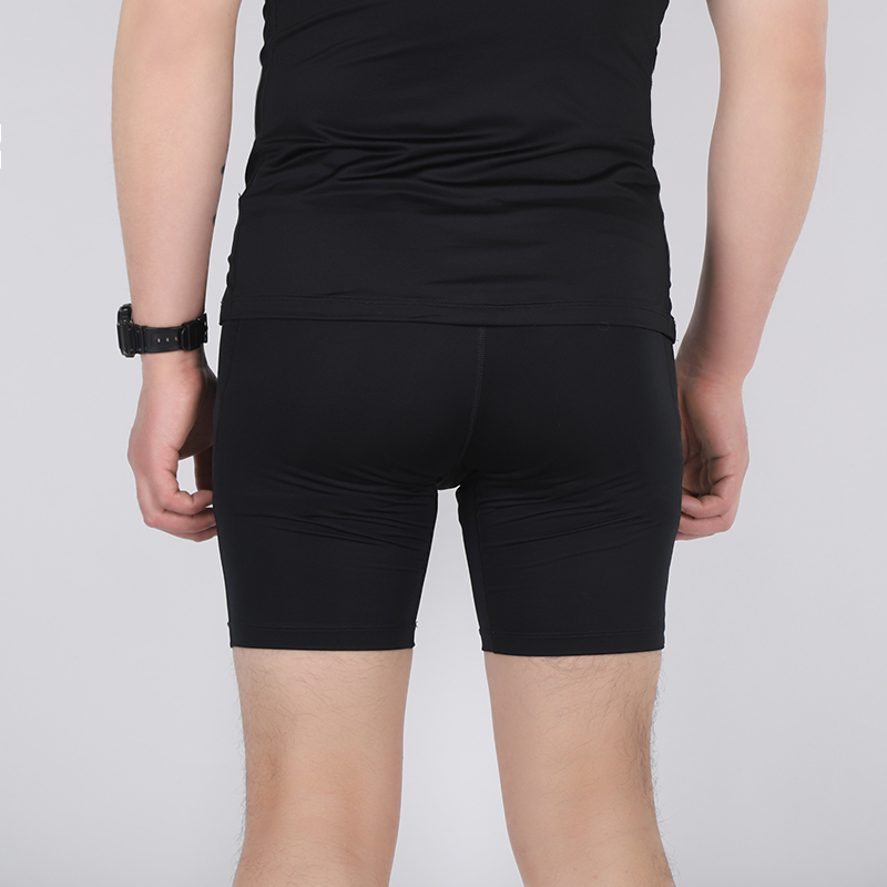 Мужские шорты Nike Pro Metallic Logo (черные) — фото 4
