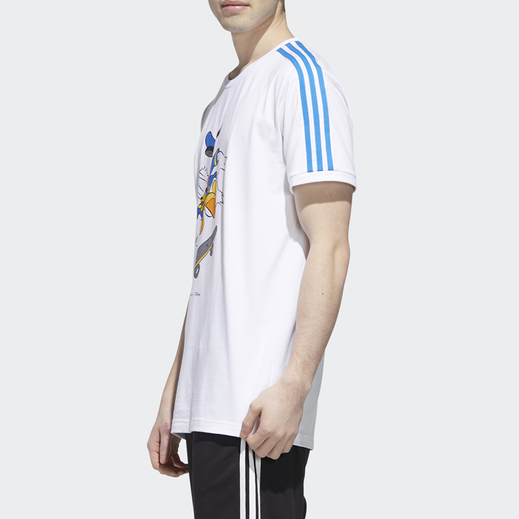 Мужская футболка adidas neo T (белый) — фото 4