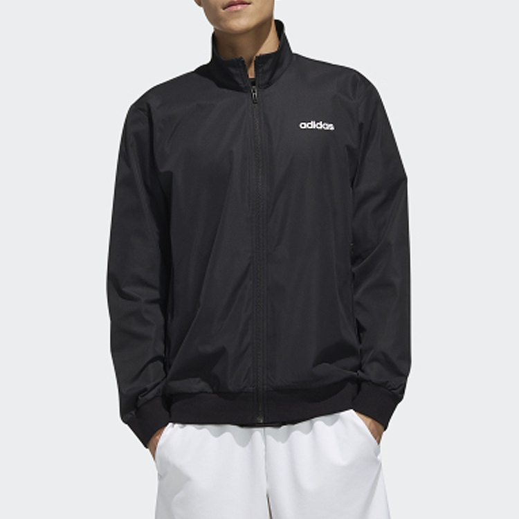 Мужская куртка adidas M D2M TT (черная) — фото 5