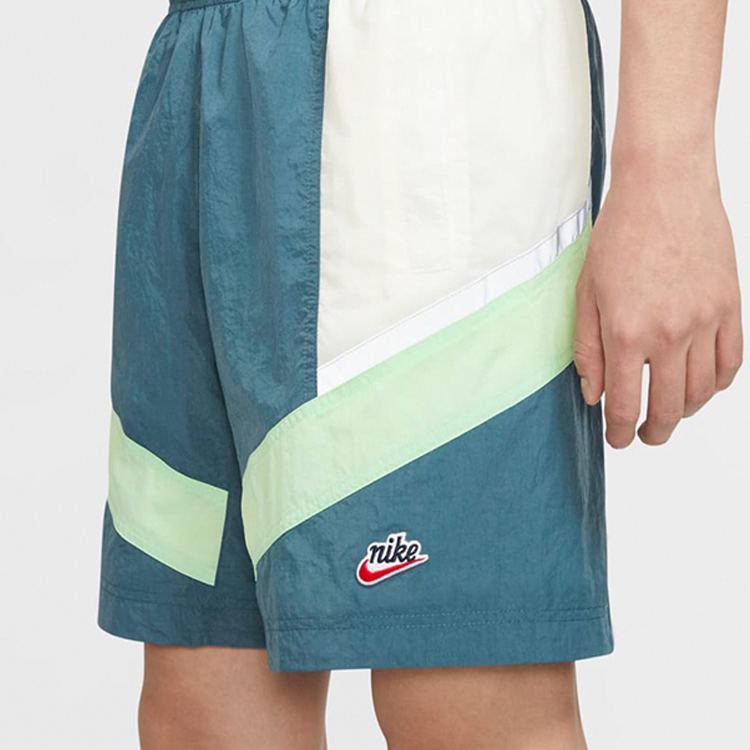 Мужские шорты Nike Sportswear Heritage Windrunner + (черные) — фото 4