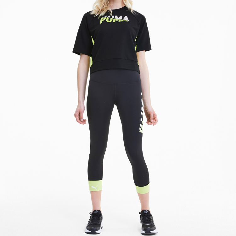 Женская футболка Puma Modern Sports (черная) — фото 4