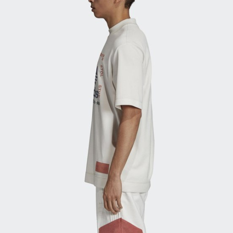 Мужская футболка adidas originals BRISTOL SHIRT (белая) — фото 5
