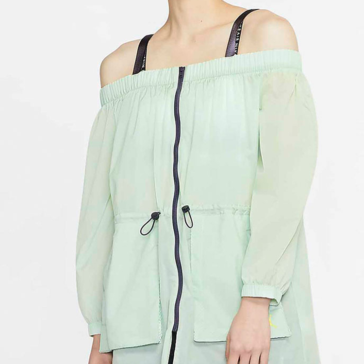 Женская куртка Jordan Utility Jacket (зеленая) — фото 5