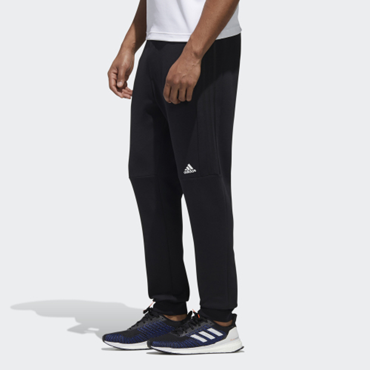 Мужские штаны adidas 3-Stripes (черные) — фото 6