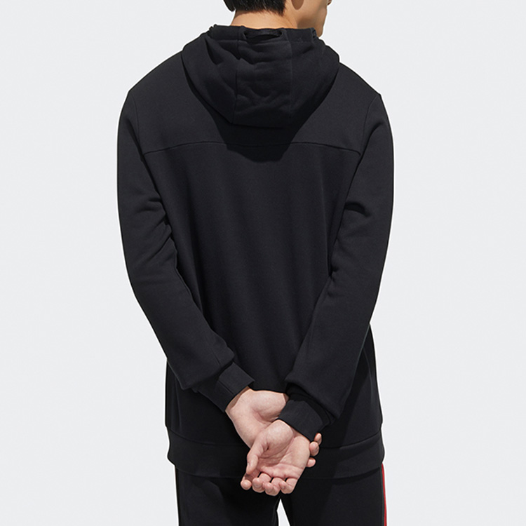Мужское худи adidas neo M VLDAY HDY (черное) — фото 4