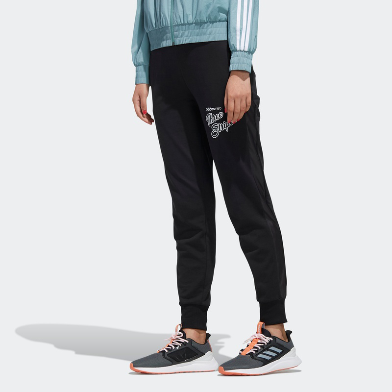 Женские штаны adidas neo (черные) — фото 5
