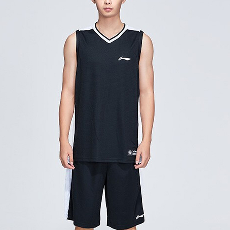 Li Ning Sports Basketball Collection Casual Sportswear Men’s Black