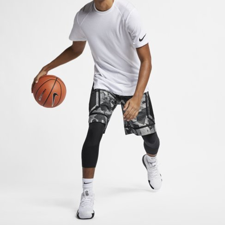 Мужские штаны Nike Camo Shorts (серый камуфляж) — фото 3