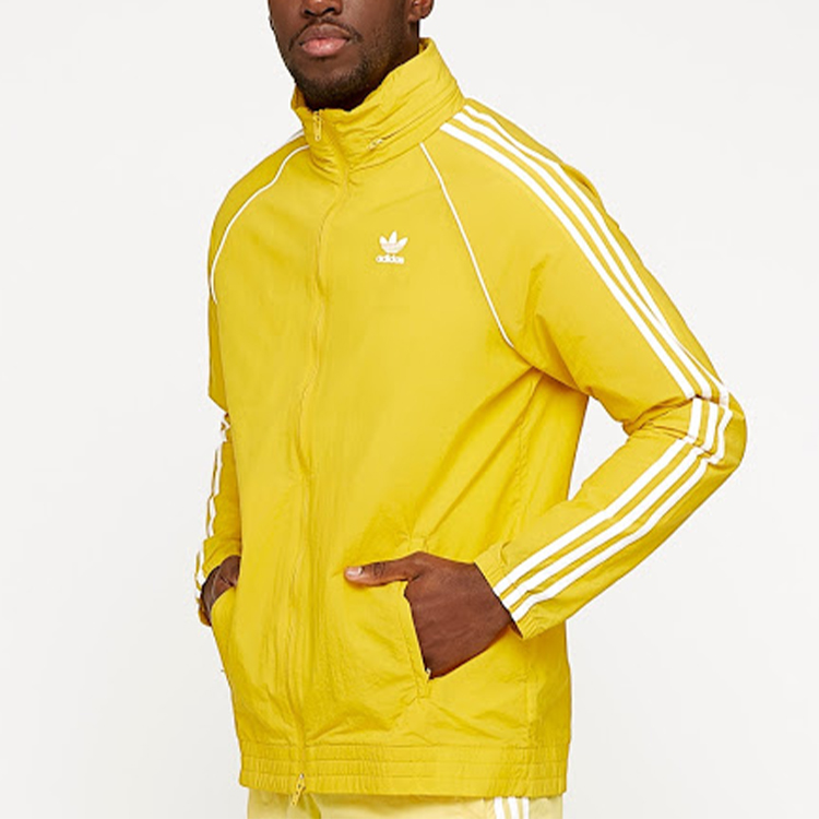 Мужская куртка adidas originals SUPERSTAR (желтая) — фото 5