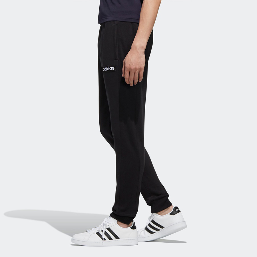 Мужские штаны adidas neo (черные) — фото 5
