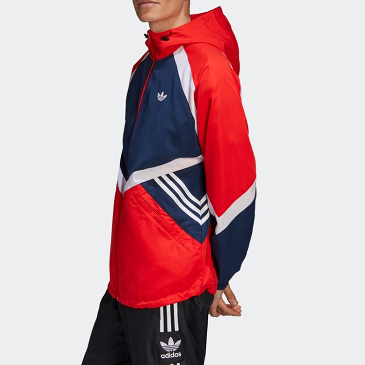 Мужская куртка adidas originals (красная) — фото 3