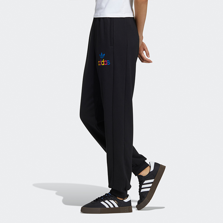 Женские штаны adidas originals (черные) — фото 4