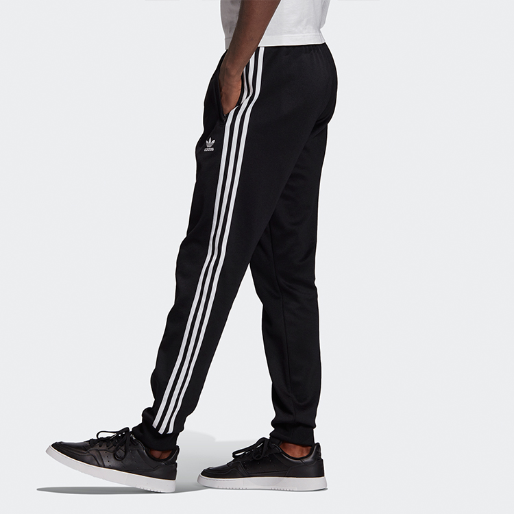 Мужские штаны adidas Originals SST TP P Blue (черные) — фото 5