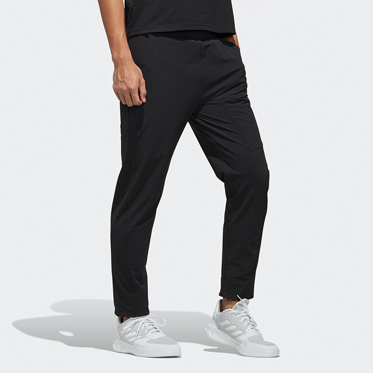 Мужские штаны adidas neo (черные) — фото 5