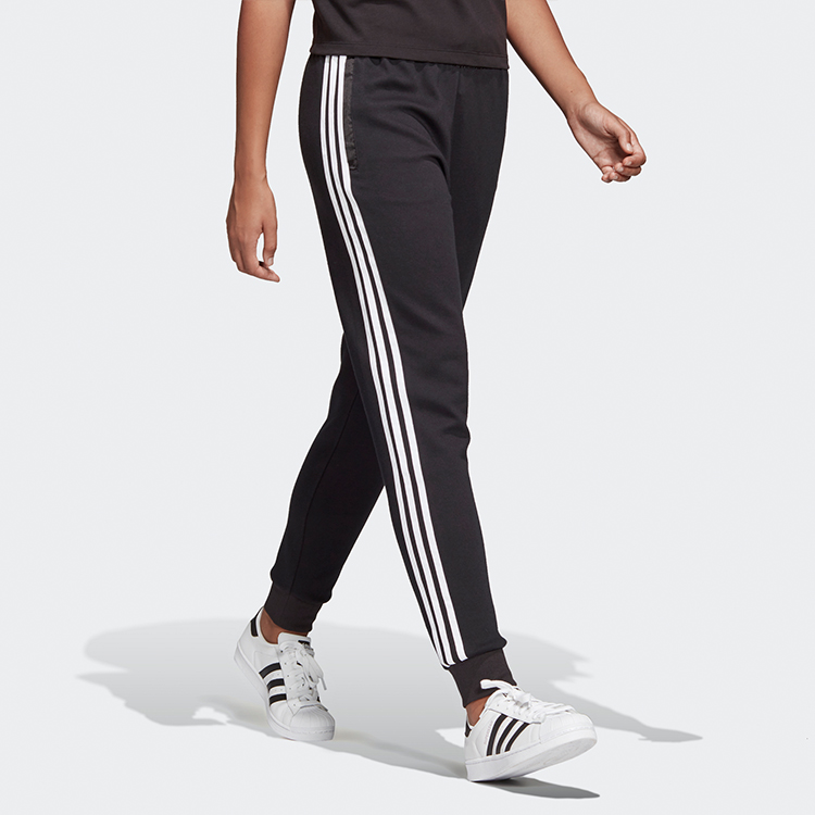Женские штаны adidas originals Cuff Pant (черная) — фото 5