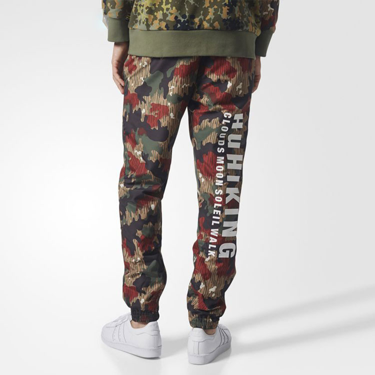 Мужские штаны adidas x Pharrell Williams Hu (разноцветные) — фото 4