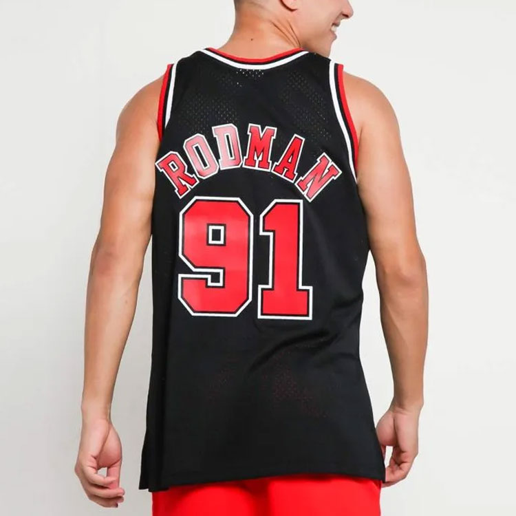 Mitchell Ness Dennis Rodman jersey