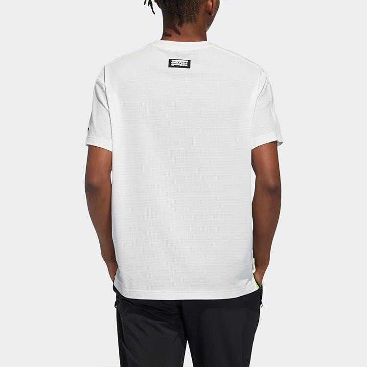 Футболка adidas Gw Ss Tee (белая) — фото 5