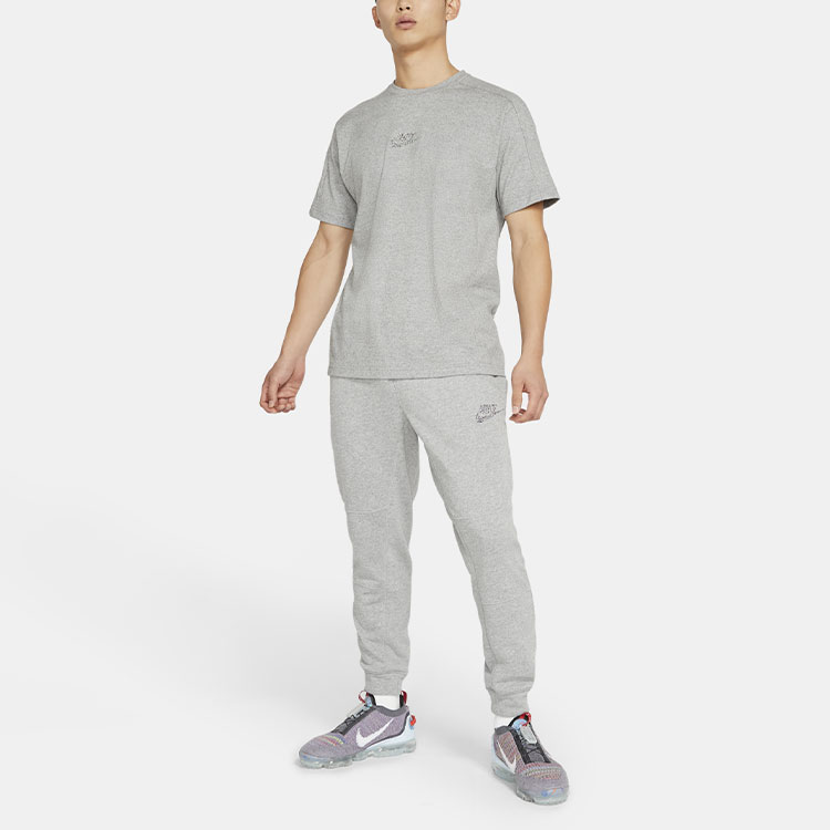 Мужская футболка Nike Sportswear Logo (серый) — фото 3