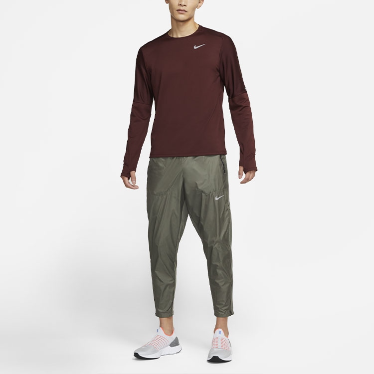 Nike Running T Shirt Men’s Maroon