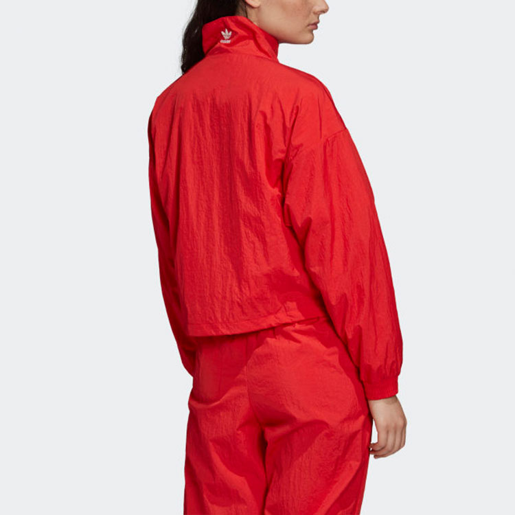 Женская куртка adidas originals (красная) — фото 5