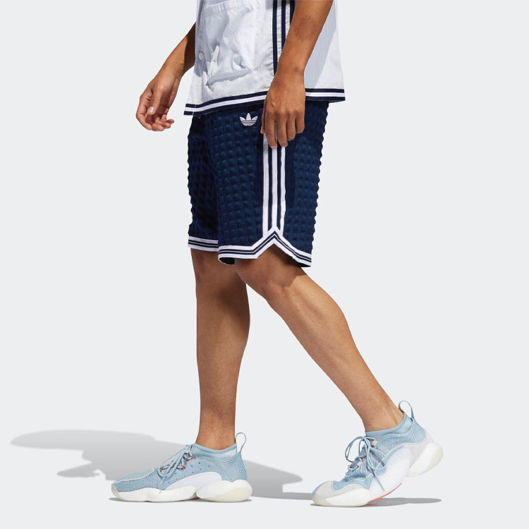 Мужские шорты adidas originals Checkered Short (синие) — фото 4