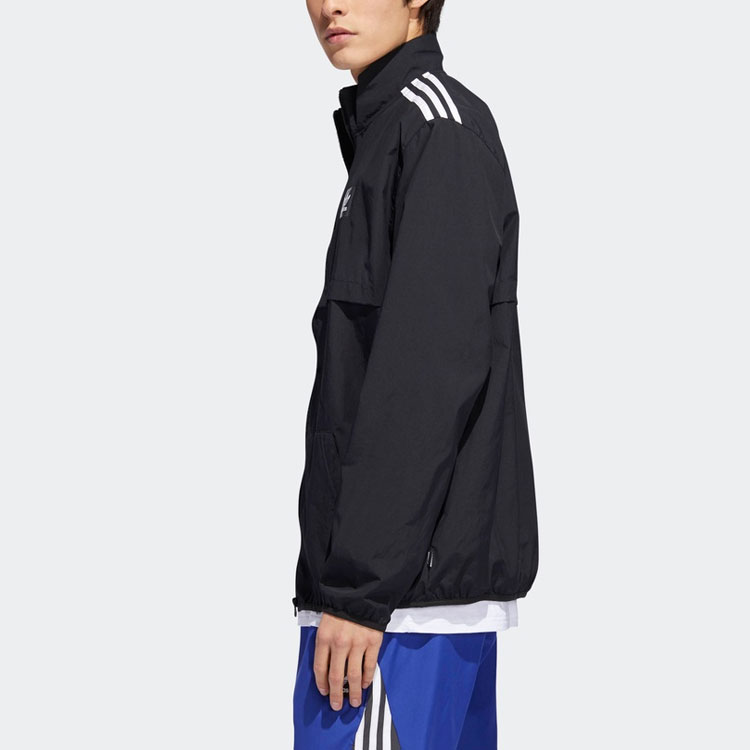 Мужские куртка adidas originals Class Action JK (черный) — фото 6