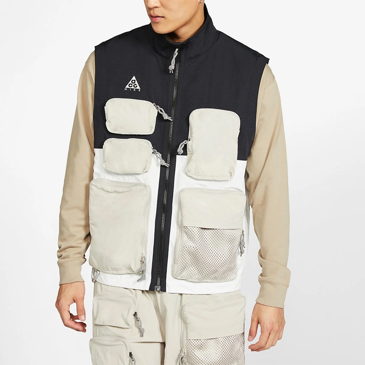 Мужской жилет Nike Acg (черно-белый) — фото 3