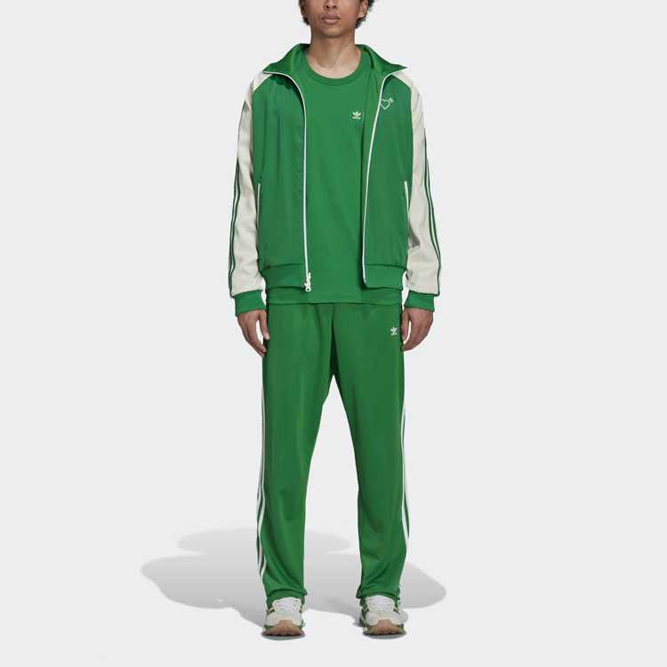 Мужская футболка adidas originals x HUMAN MADE (зеленая) — фото 3