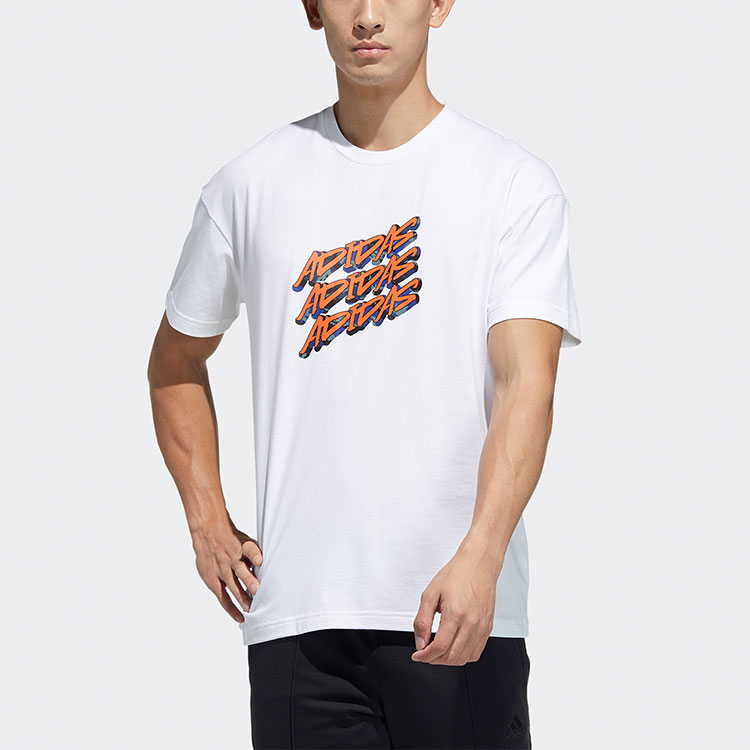 Мужская футболка adidas Ub Gfx Tee (белая) — фото 2