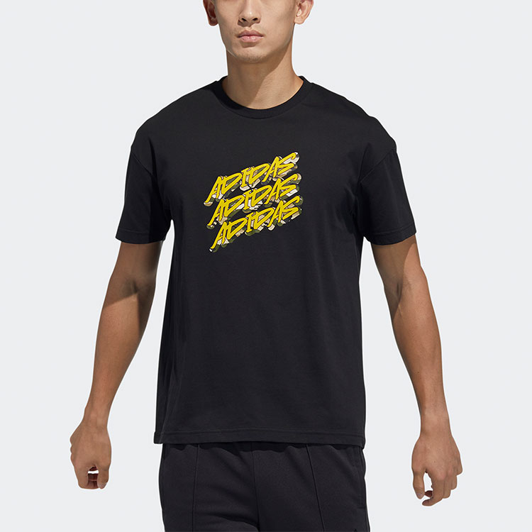 Мужская футболка adidas Ub Gfx T (черная) — фото 2