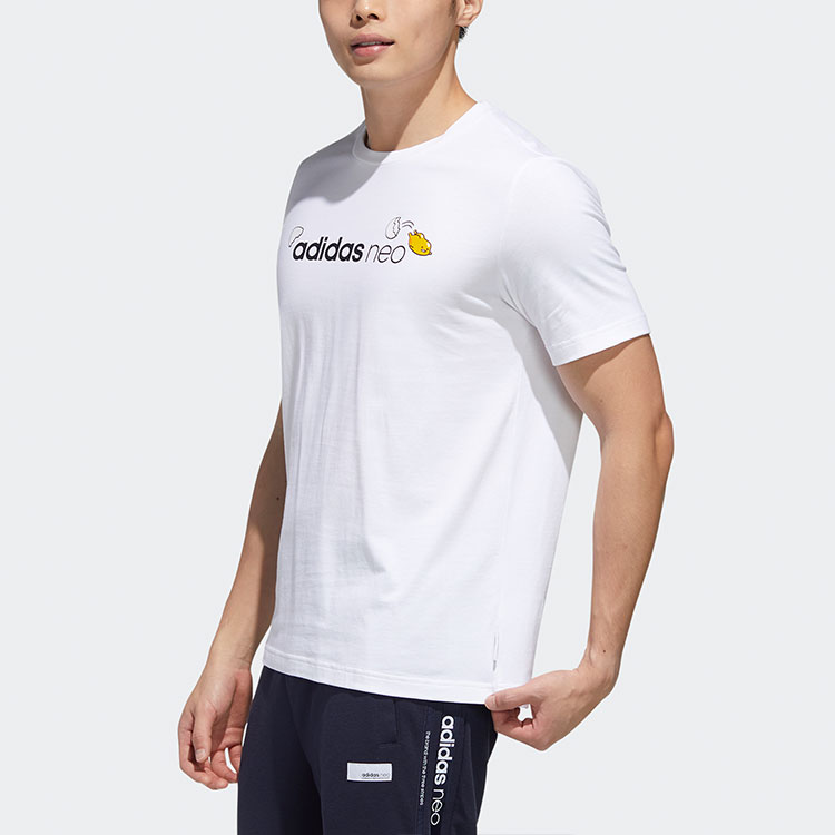 Мужская футболка adidas neo x Gudetama (белая) — фото 5