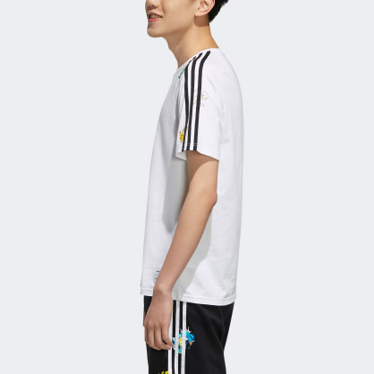 Мужские футболка adidas neo x POKÉMON T (белый) — фото 5