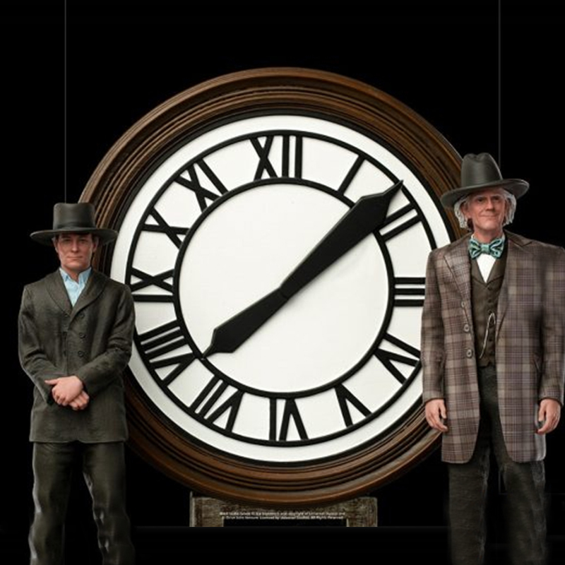 Часы обратно в магазин. Док и Марти у часов. Марти Макфлай 1885. Назад в будущее 3 Марти и док. Назад в будущее 3 док.