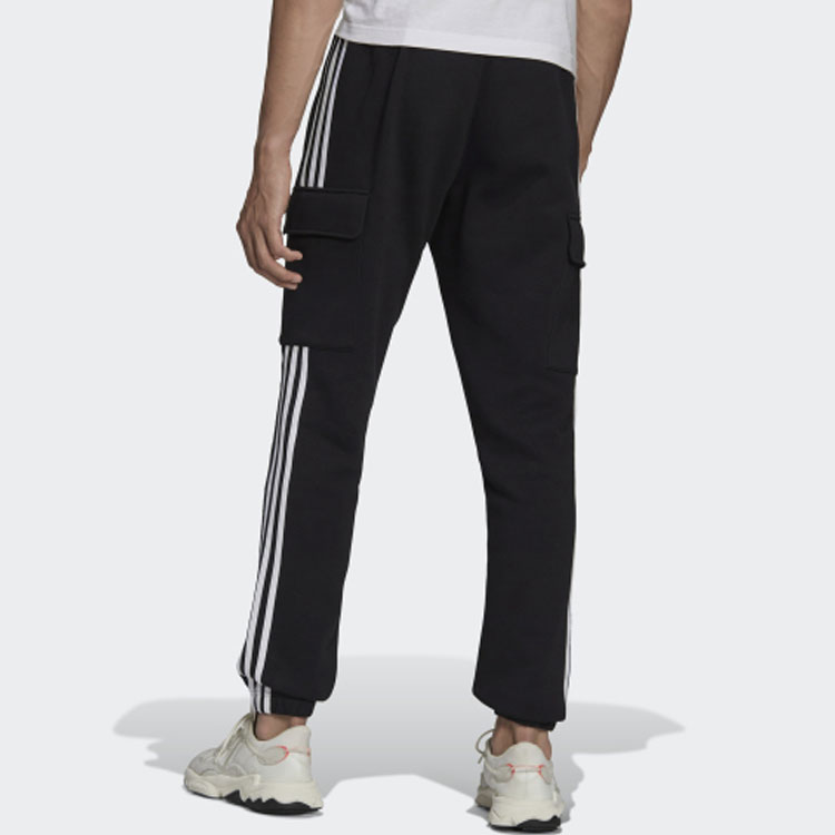 Adidas Originals 3 Stripes Knitted Sweatpants Men’s Black