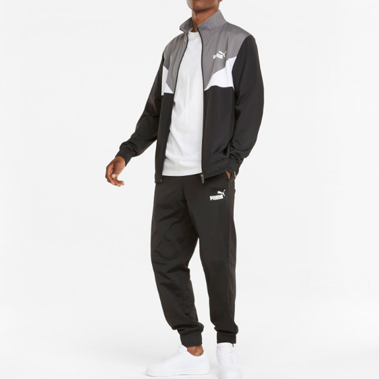 PUMA Squad Casual Sportswear Men’s Stand Collar Moderate
