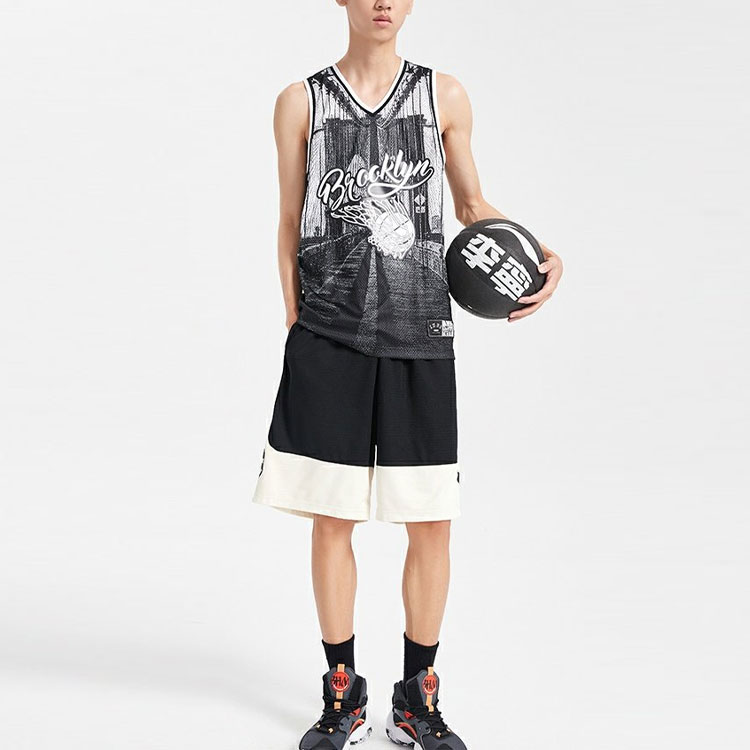 Li Ning Sports Basketball Collection Basketball Jersey Men’s