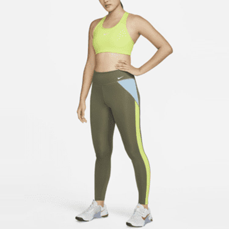 Nike Sports Pants Women’s Medium Olive Green Moderate