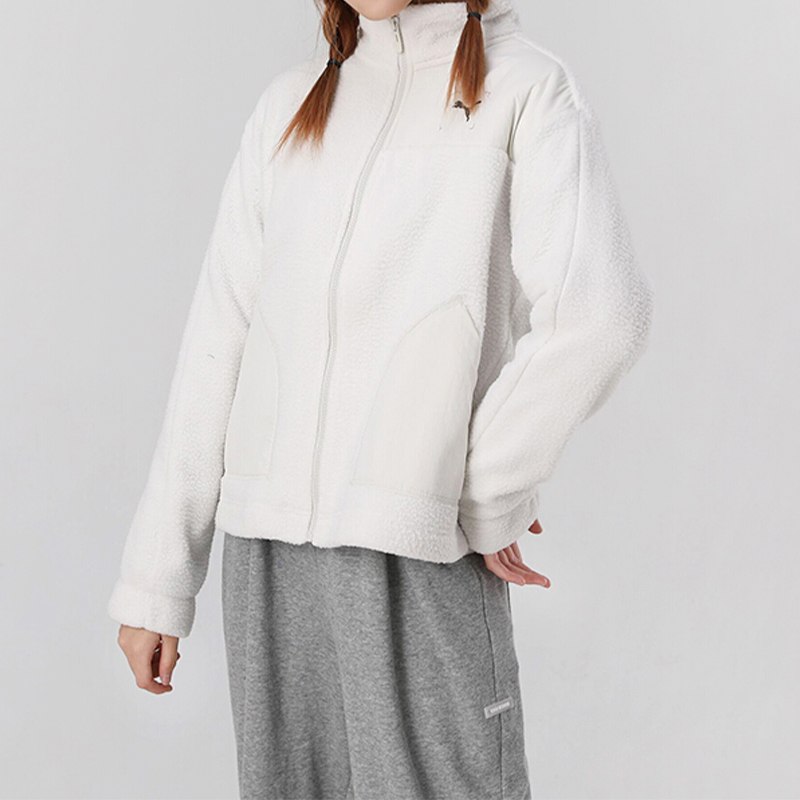 Женская куртка PUMA (дымчато-серая) — фото 3