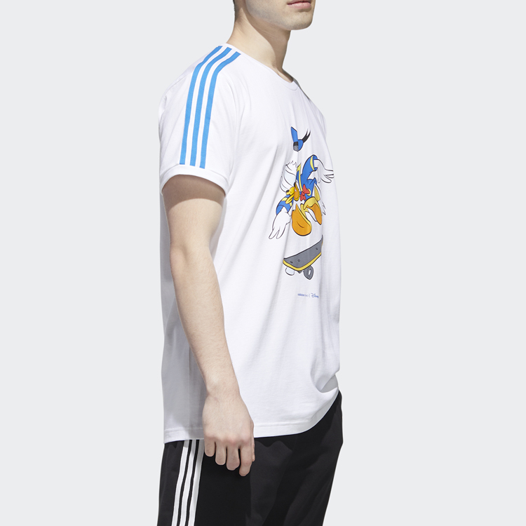 Мужская футболка adidas neo T (белый) — фото 6