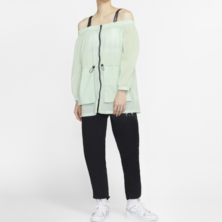 Женская куртка Jordan Utility Jacket (зеленая) — фото 6
